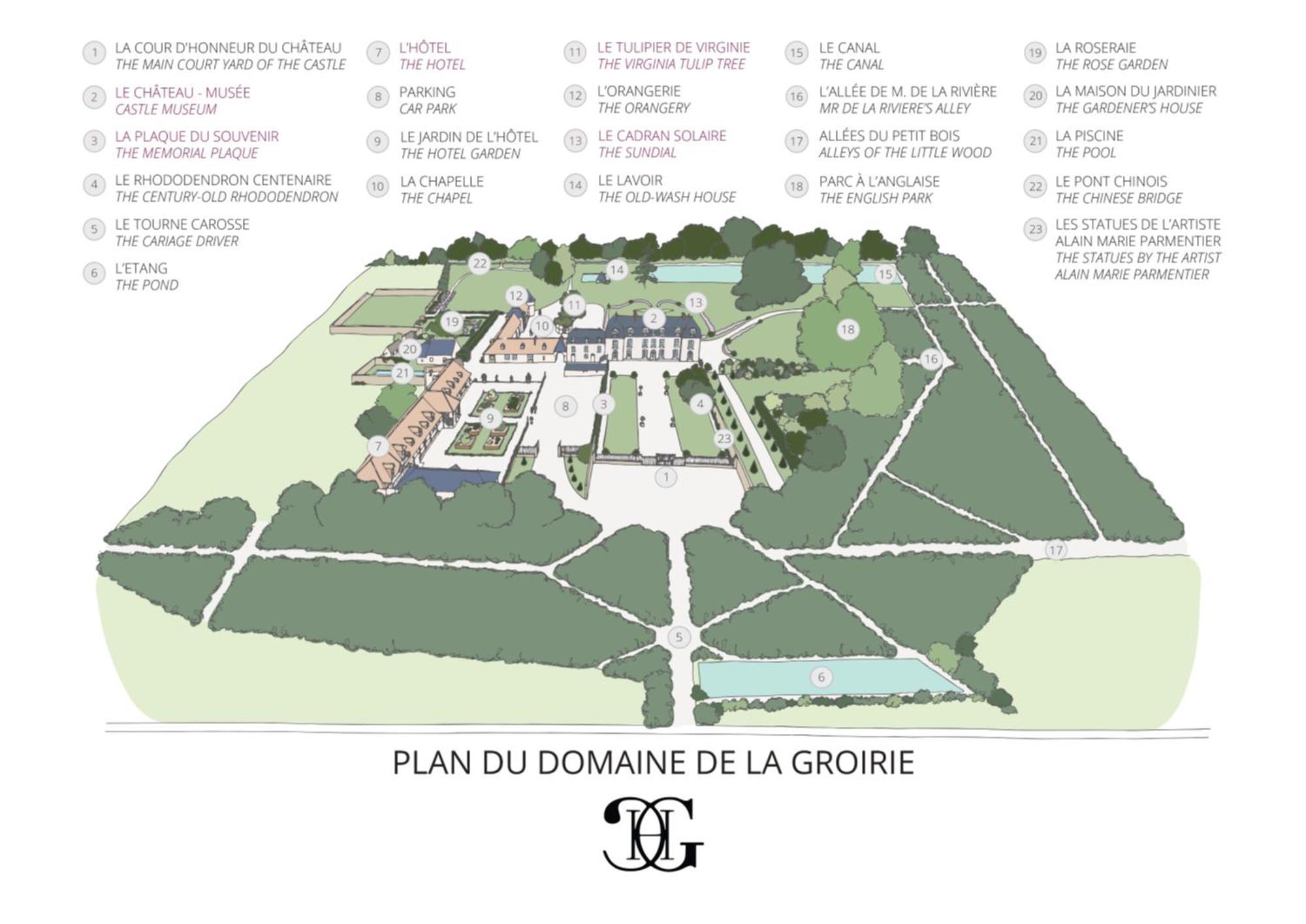 Hotel Du Domaine De La Groirie - Le Mans Trangé Εξωτερικό φωτογραφία